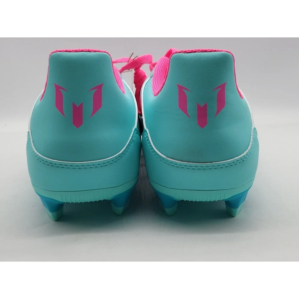 Adidas F50 Club Messi Firm FG/MG Mens‎ 10.5 Cyan Aqua Pink Soccer Cleats IH0929